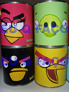 Cofrinho Angry Birds, Lembrancinha Angry Birds, Brinde Angry Birds, Tema Angry Birds, Festa Angry Birds