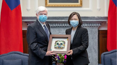 "The Strongest Moment of U.S.-Taiwan Relations" Biden's first Taiwan delegation meets Tsai Ing-wen