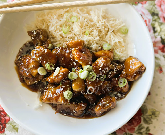 Oven Baked Sesame Chicken