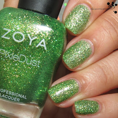 nail polish swatch of Cece  by zoya from the seashells collection
