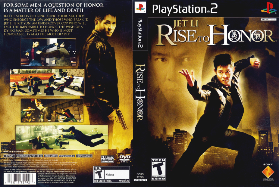 Game Aether sx2 ISO - Jet Li: Rise to Honor