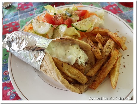Gyros Pita with Chicken