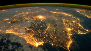 spain from space