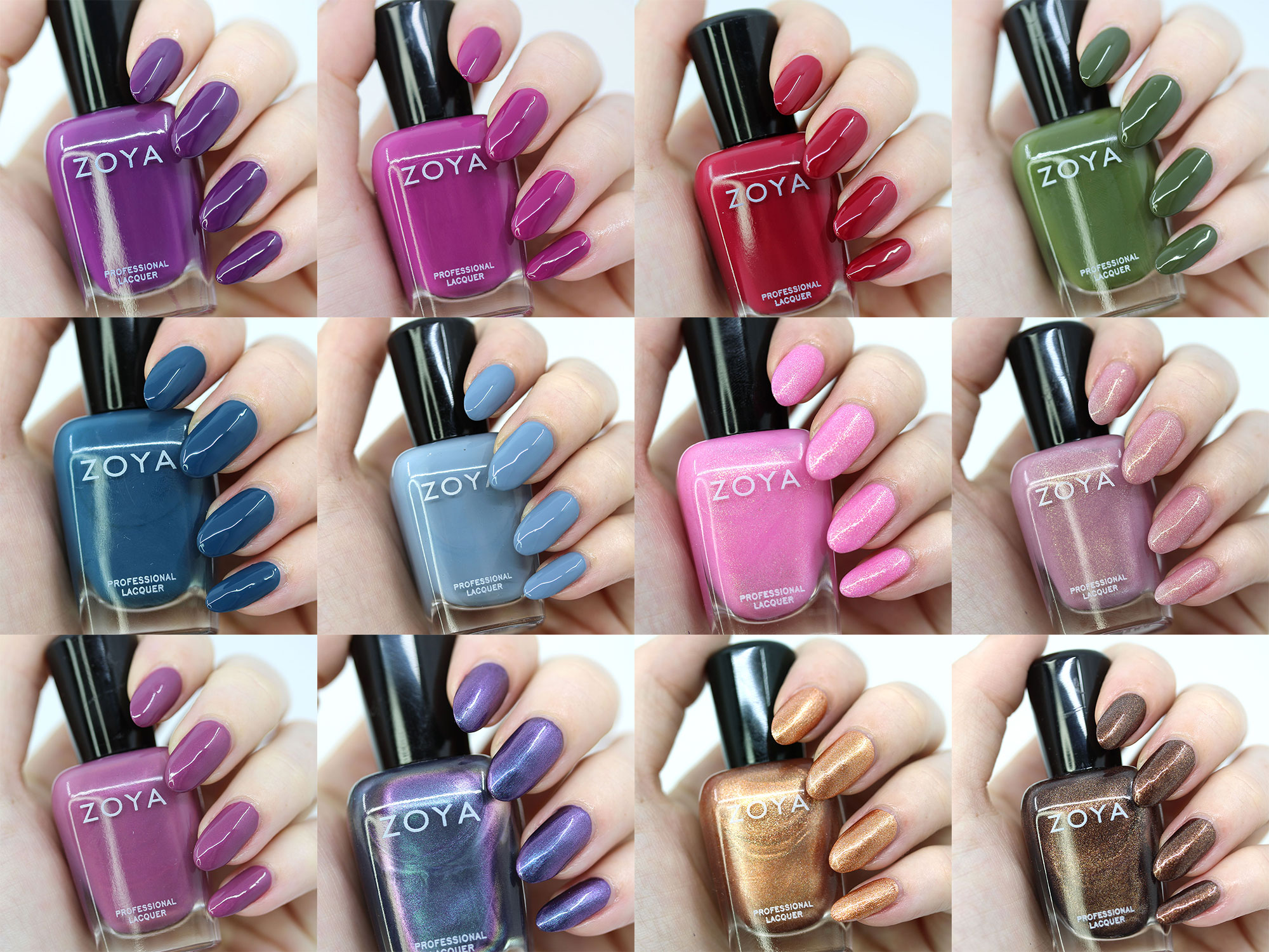 Zoya Sensual Collection Swatches and Review [Fall 2019] | Nail polish  colors, Zoya nail polish colors, Nail polish
