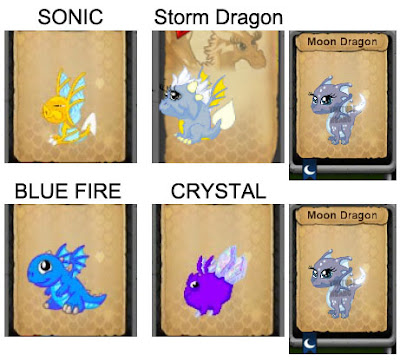 Dragon on Dragonvale Moon Dragon Breeding Guide