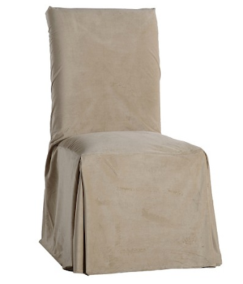 silver dining chair slipcovers