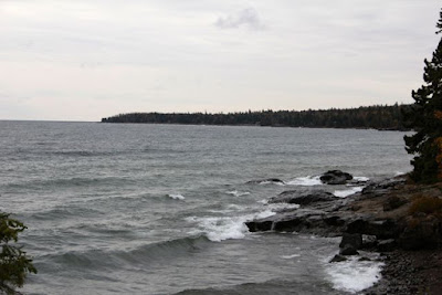 Minnesota shore of Lake Superior