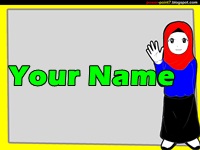 Background ppt  kartun Islami  3 Download  PowerPoint  Gratis