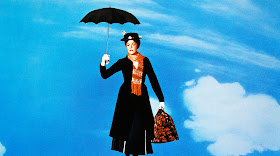 Mary Poppins flying
