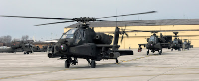 Boeing AH-64 Apache helicopter