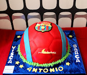 Tarta Balón del Barcelona. 24 agosto 2012 (img )