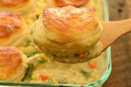 Biscuit Chicken Pot Pie