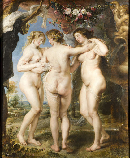 LAS TRES GRACIAS DE RUBENS (1630-1635)