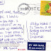 Year of Monkey Stamp on Marseille Postcard