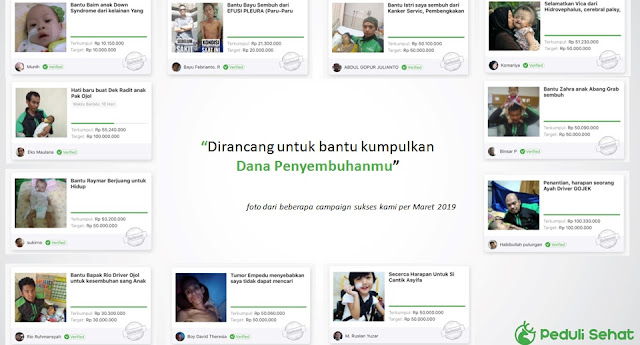 Galang dana online, donasi kesehatan, donasi online, peduli sehat, galang dana penyakit kritis, indonesia