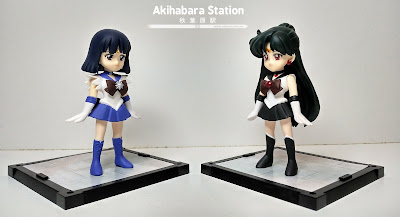 Figuras: Reseña de los Tamashii Buddies "Sailor Saturno" y "Saillor Plutón" de Tamashii Nations.