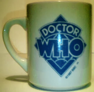 Doctor Who 1987 mug with classic logo