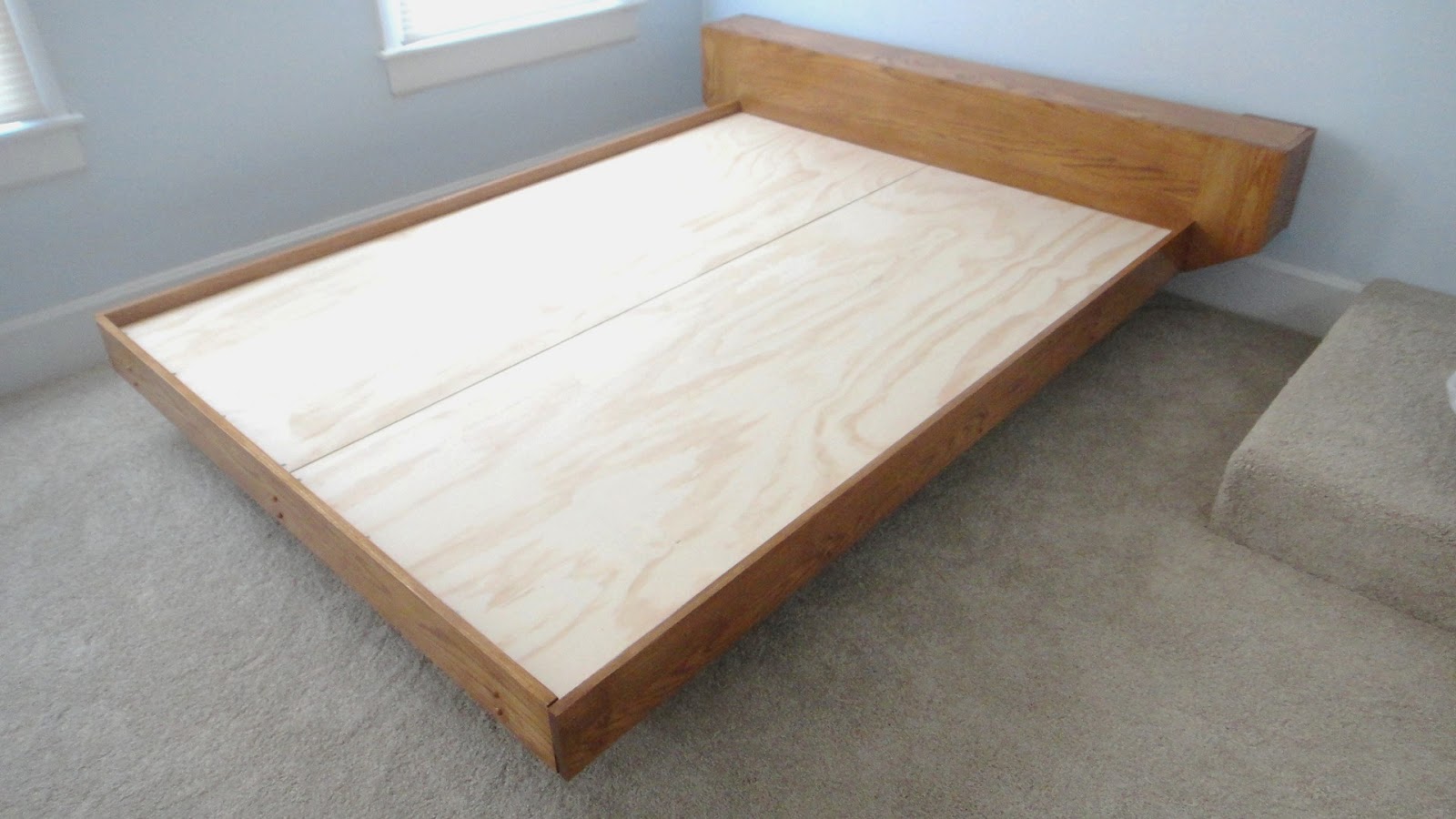 The Tinkers Workshop: The Platform Bed Project Is Completed!
