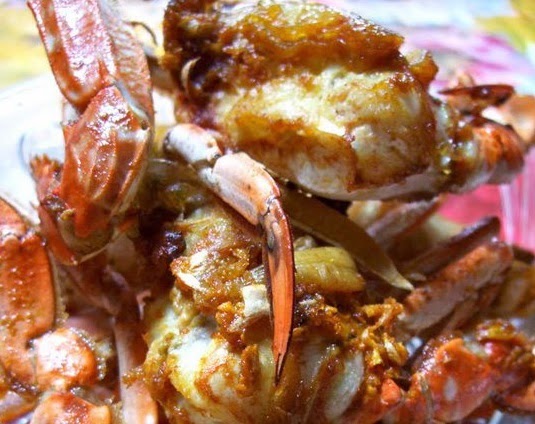 Rasa Pizza: Ketam Goreng Kunyit