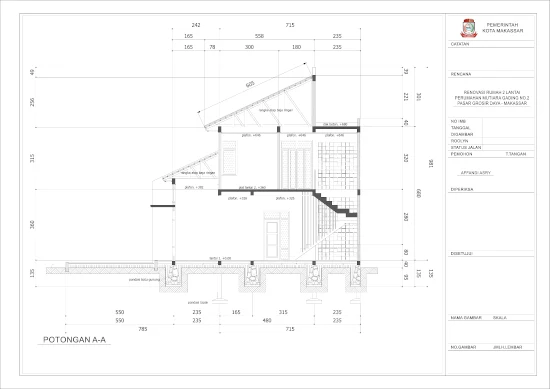 gambar lengkap renovasi rumah minimalis modern 1 lantai menjadi 2 lantai bangunan