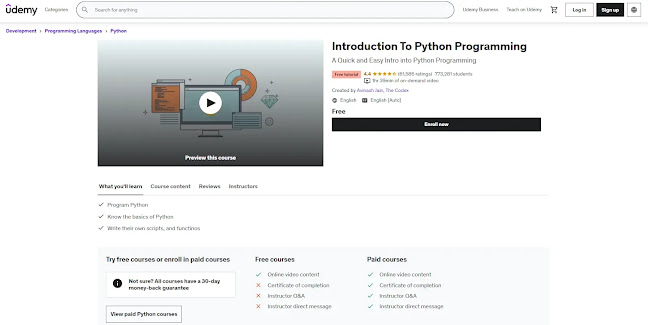 How To Learn Python for Free : 13 Courses and Apps to Start Coding