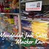 Mendadak Jadi Sales Masker Kain