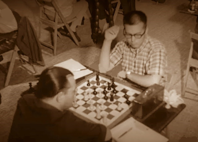 VIII Campeonato de España de Ajedrez por Equipos - 1964, partida Aurelio Linares-Gilbert Ramírez