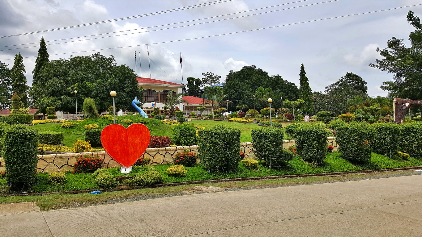 municipal park of Alicia Bohol as viewed from the highway