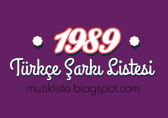 90s pop hits 1989 Türk pop Şarkıları