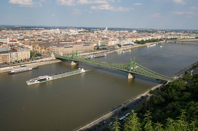 Panorama dalla Collina Gellert-Budapest