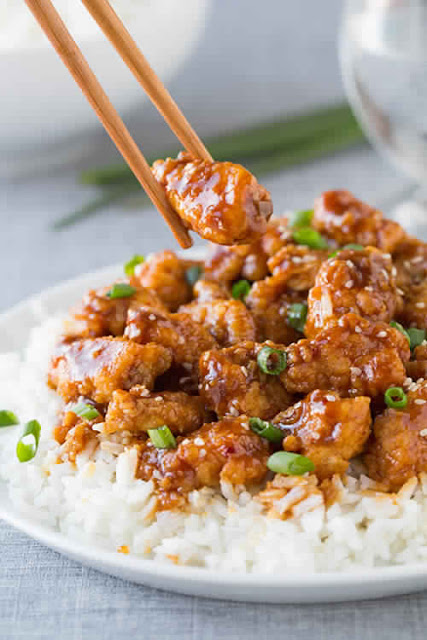 General Tso’s Chicken , weight watchers recipes , 4 smart points