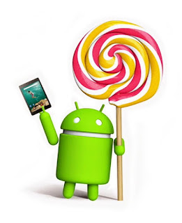 Android versi 5.0 atau disebut dengan Lollipop diresmikan oleh Google pada 25 juni 2014