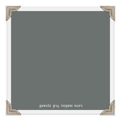 gunmetal, benjamin moore