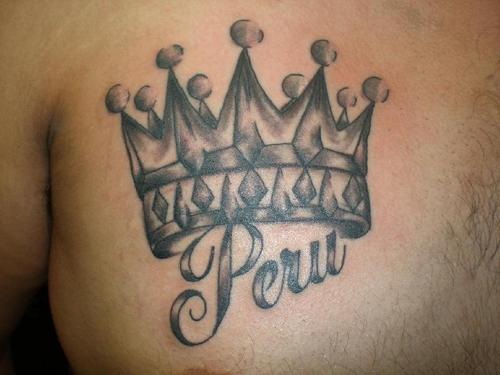 crown tattoos with names