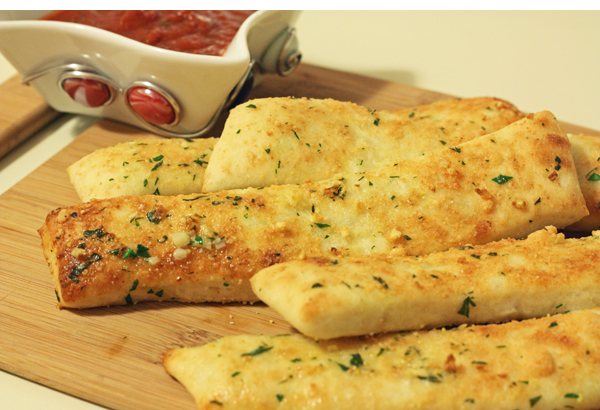 Bread sticks without kneading