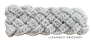 Crochet Braided Headband / Ear warmer tutorial | Easy crochet Headband