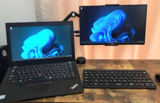 ThinkPad X280と並べてみる