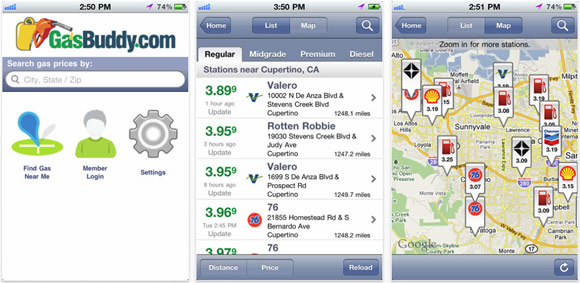 GASBUDDY - 10 Best Travel Apps For Travelling Enthusiasts