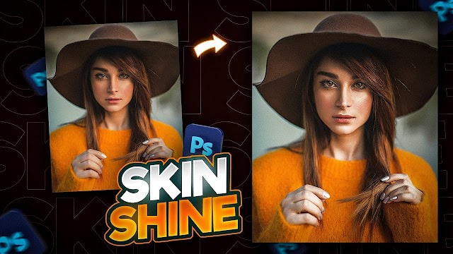 How to Add Shine to Skin in Adobe Photoshop || Skin Glowing Effect || Design With Frankee