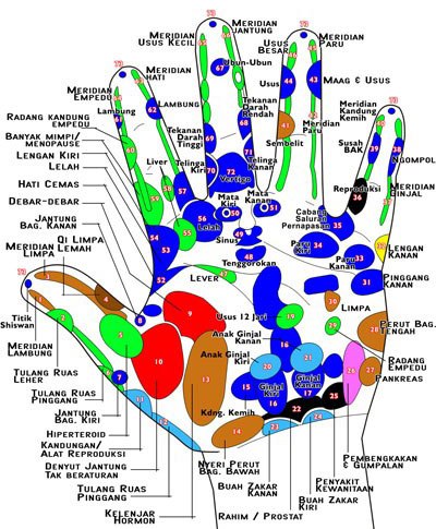 Pijat Refleksi Penyembuhan Praktis