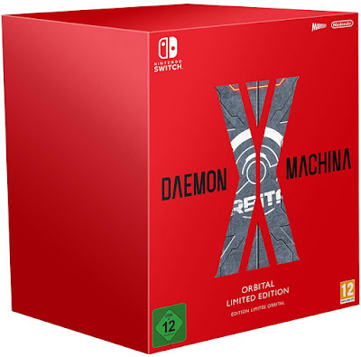 Daemon X Machina Game Cover Nintendo Switch Limited Edition