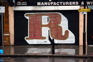 graffiti alphabet letters R