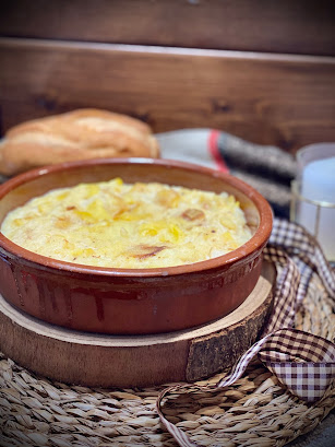 Bacalao con nata a la portuguesa, bacalhau com natas