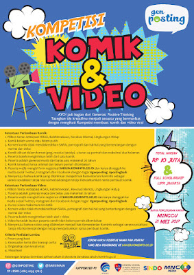 Peluang lomba membuat komik dan video berhadiah 10 juta dan beasiswa penuh di LSPR