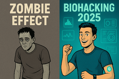 The 'Zombie Effect': Why You Feel Old at 30 and The 5 Tech Tools to Fix It in 2025 (Biohacking Guide)