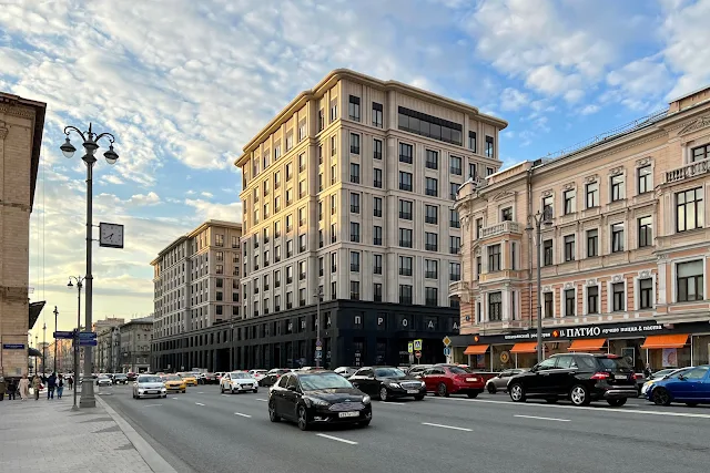 Триумфальная площадь, 1-я Тверская-Ямская улица, жилой комплекс / гостиница Vesper Tverskaya