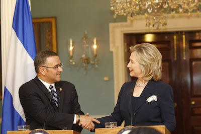 President's Funes Remarks  After Meeting with Clinton