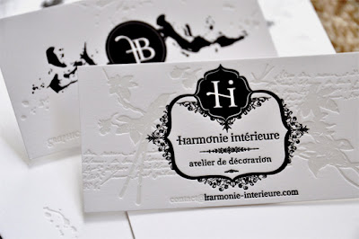 Elegant Black White Business Cards