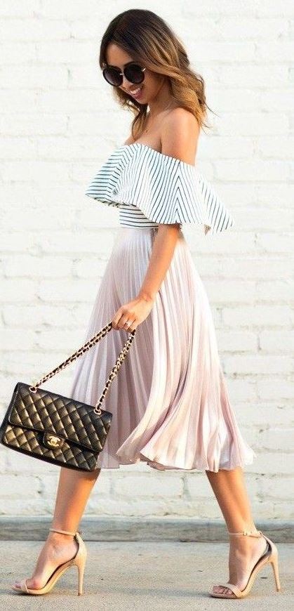 elegant spring outfit idea