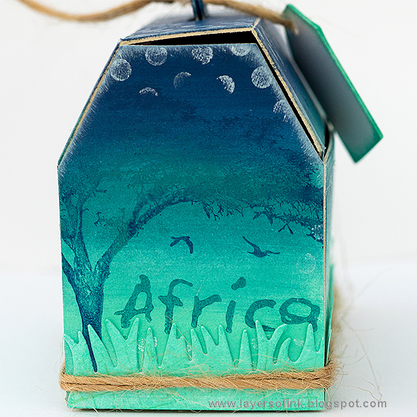 Layers of ink - Ombré Toolbox Tutorial by Anna-Karin with Eileen Hull Sizzix Toolbox die.